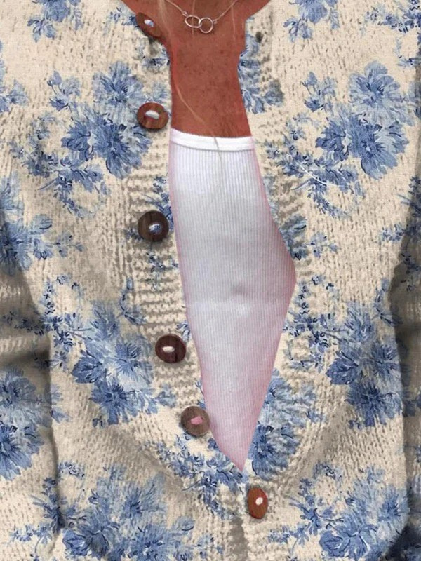 Dalia | Chaqueta de Punto Vintage