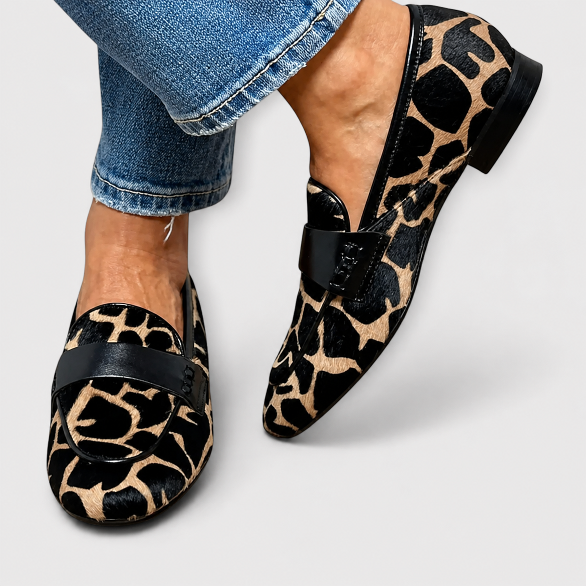 Leonor | Mocasines Leopardo