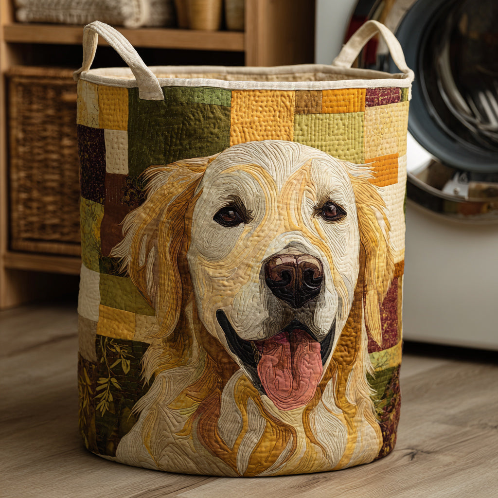 Isadora | Cesta Acolchada con Golden Retriever