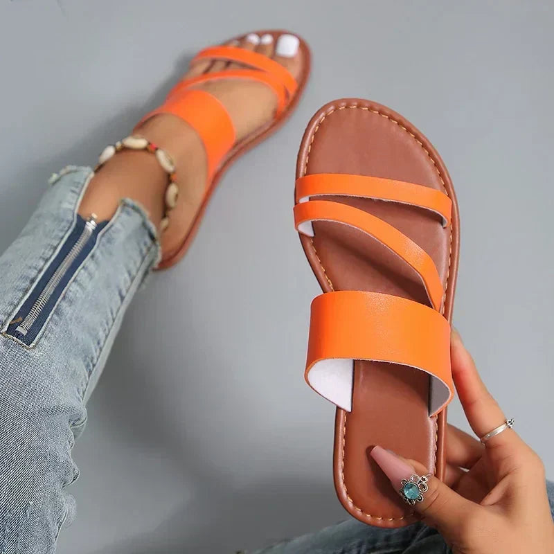 Inés | Sandalias Planas