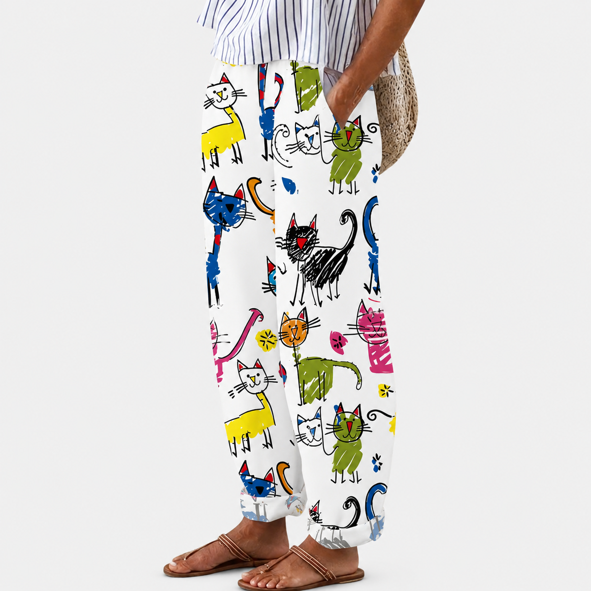 Paloma | Pantalones Bombachos Estampados