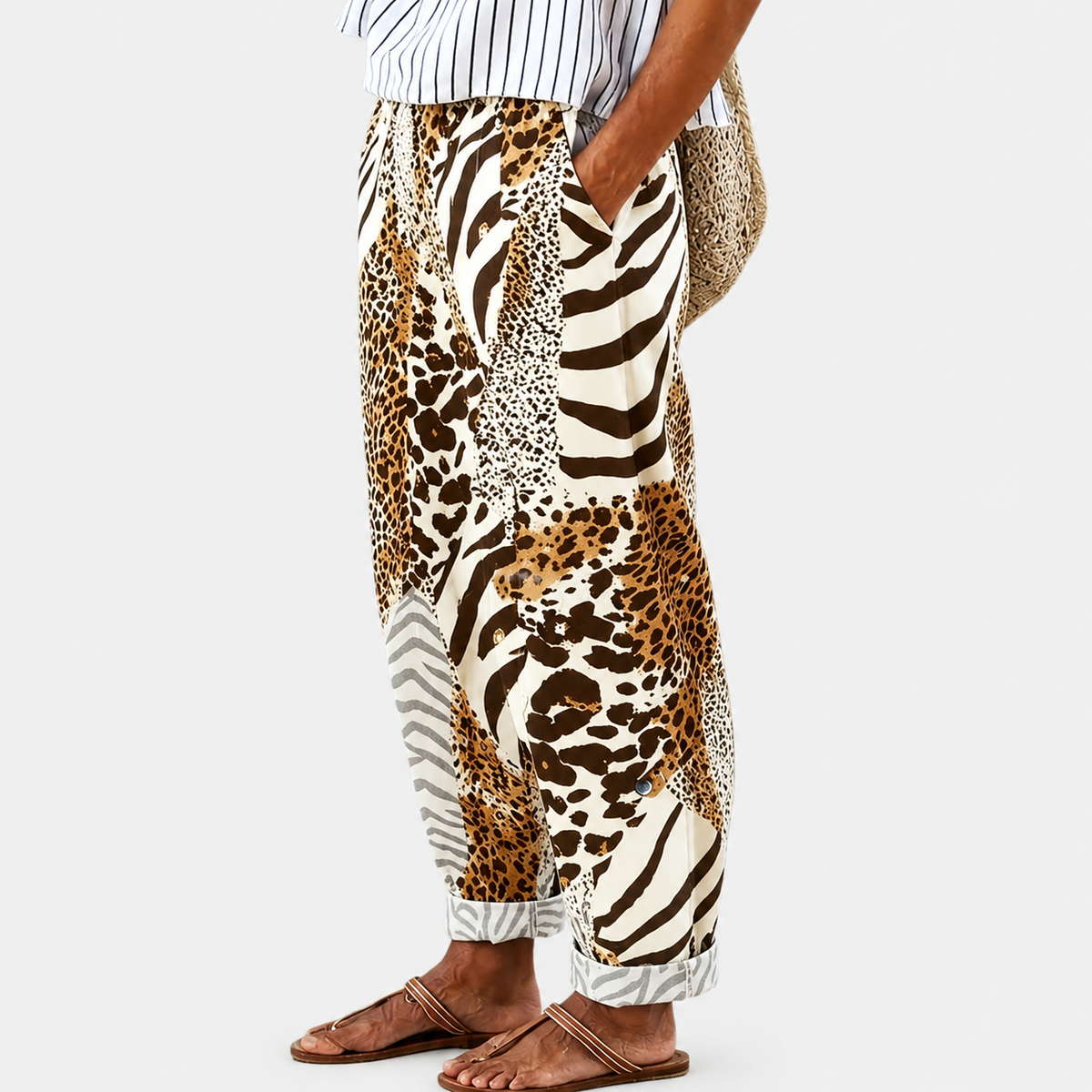 Paloma | Pantalones Bombachos Estampados