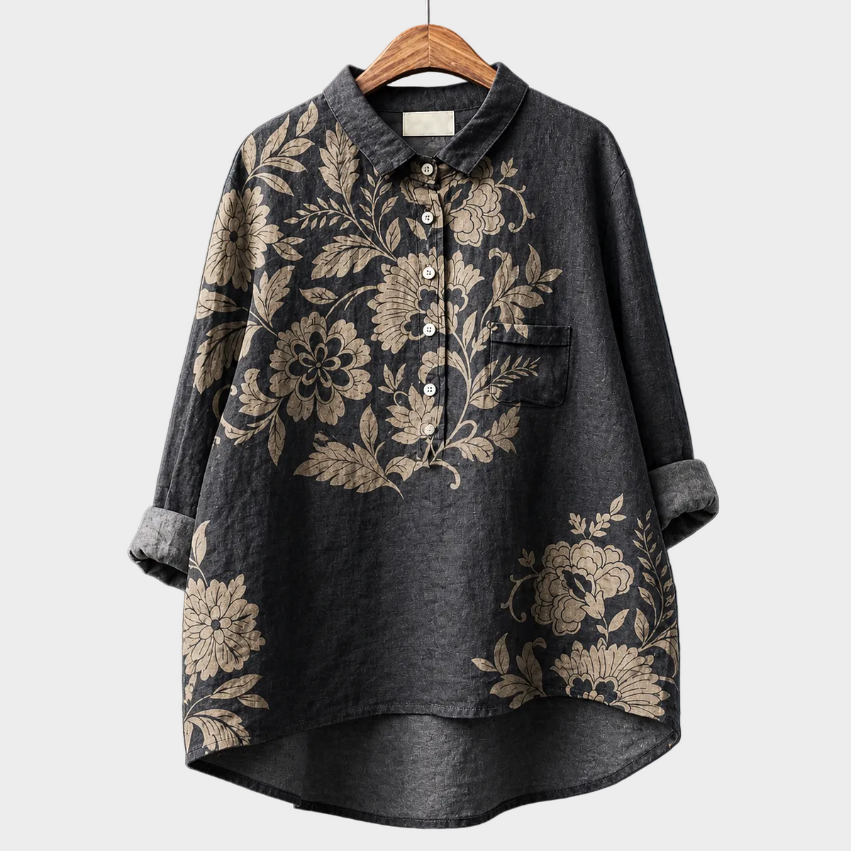 Floral Carbón