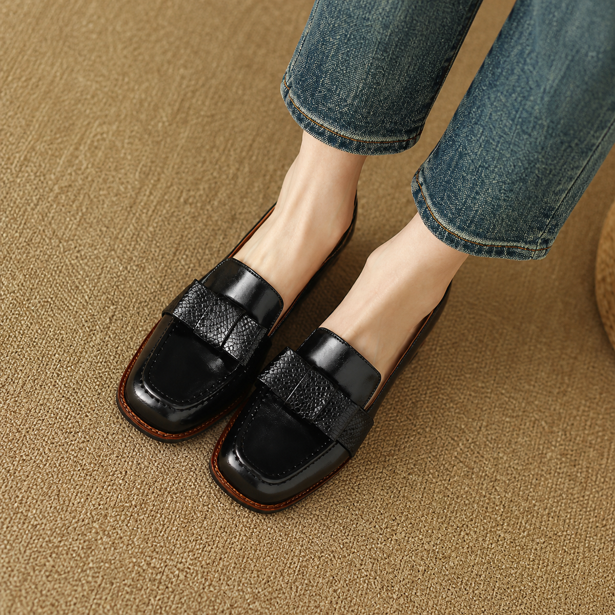 Contessa | Mocasines con Nudo