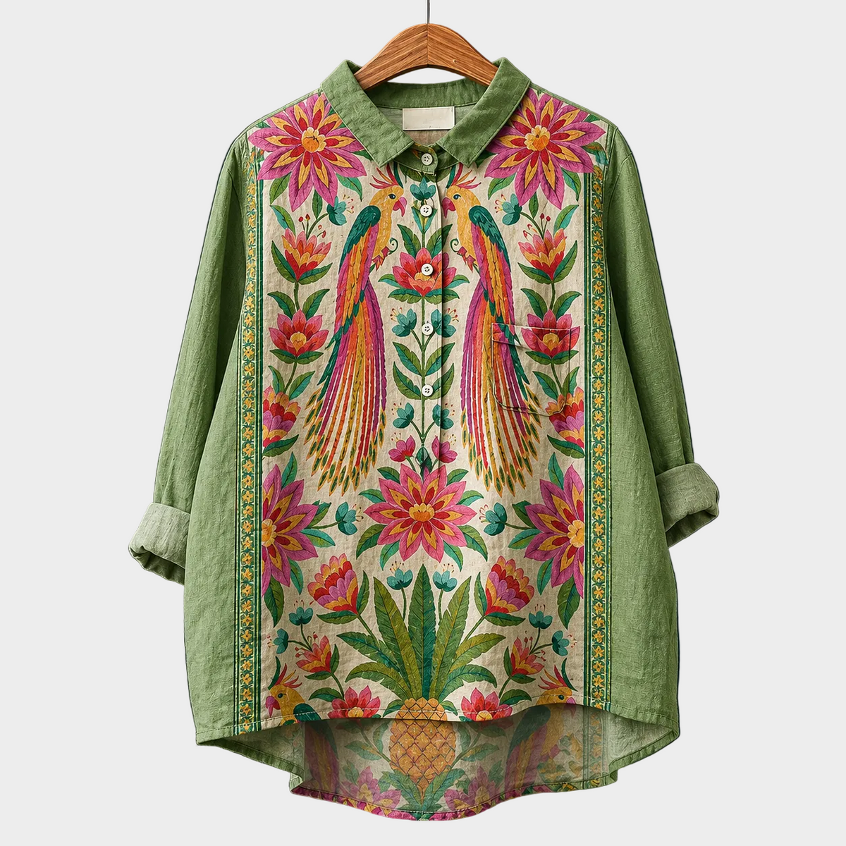 Floral Verde Ornamental