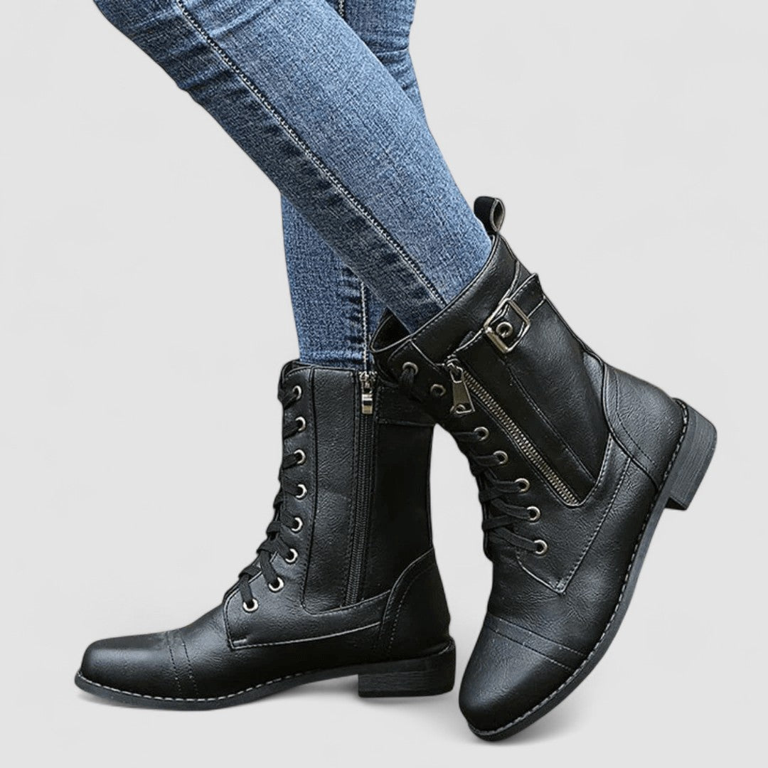 Marta | Botas Camperas con Hebilla