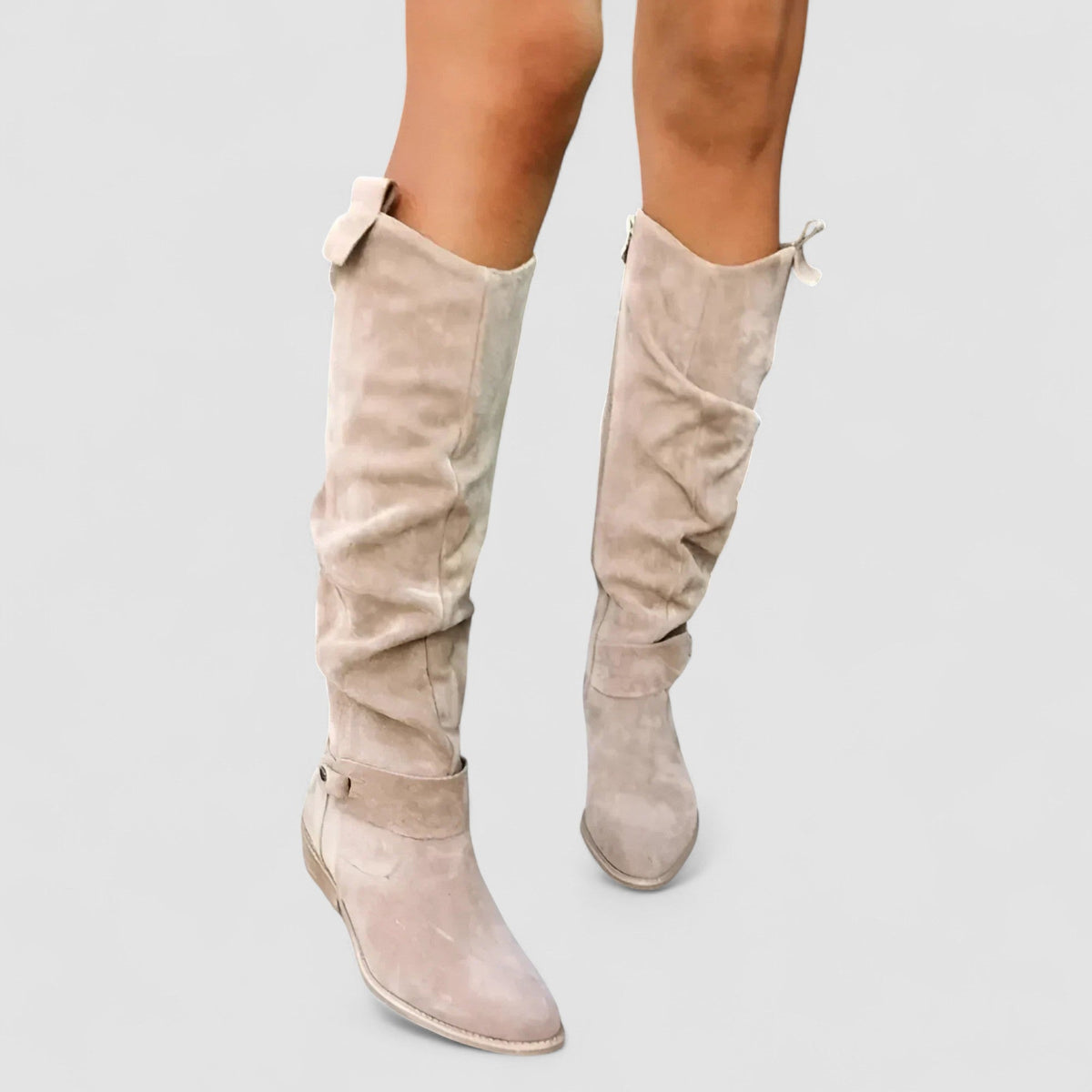 Raquel | Botas Altas de Montar de Caña Caída