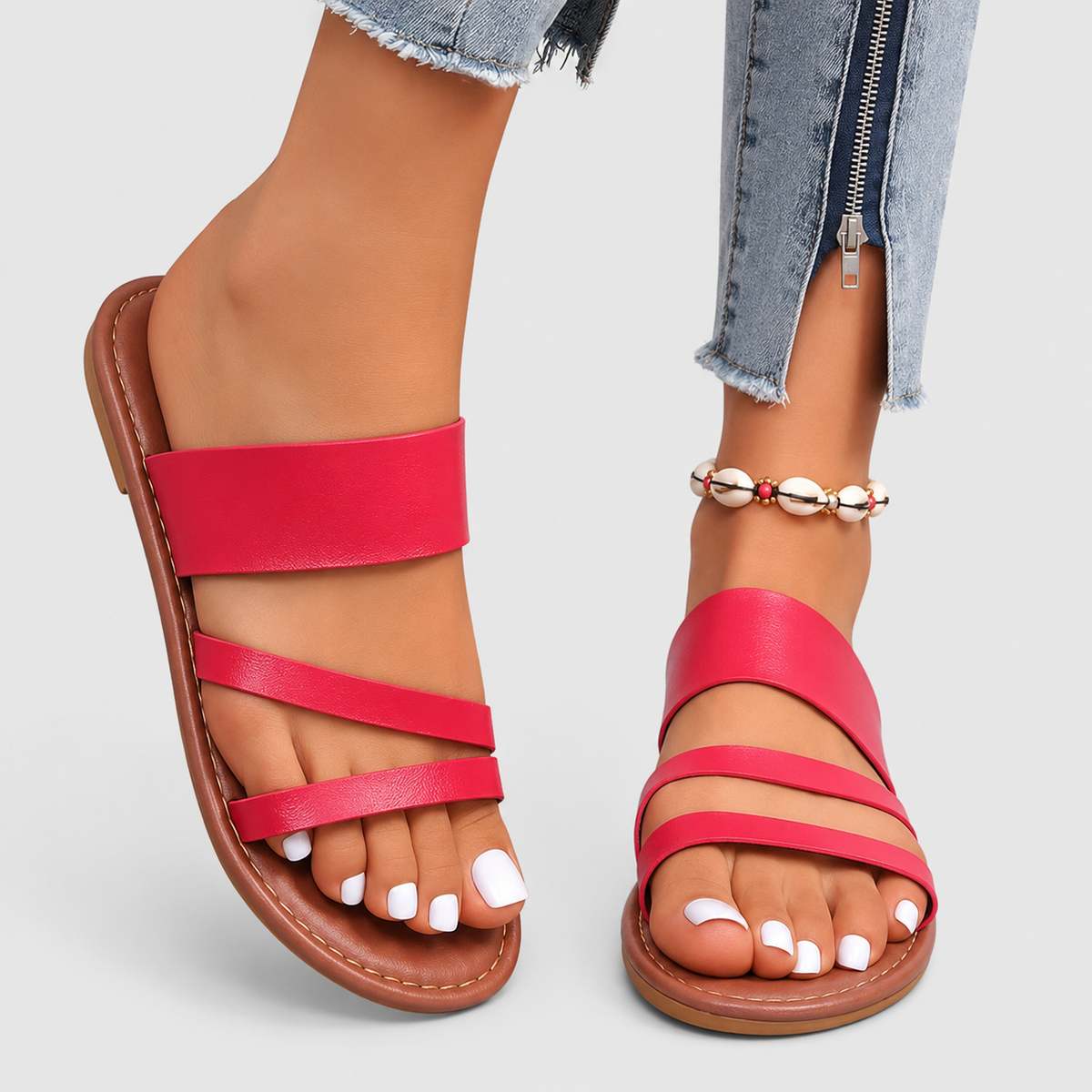Inés | Sandalias Planas