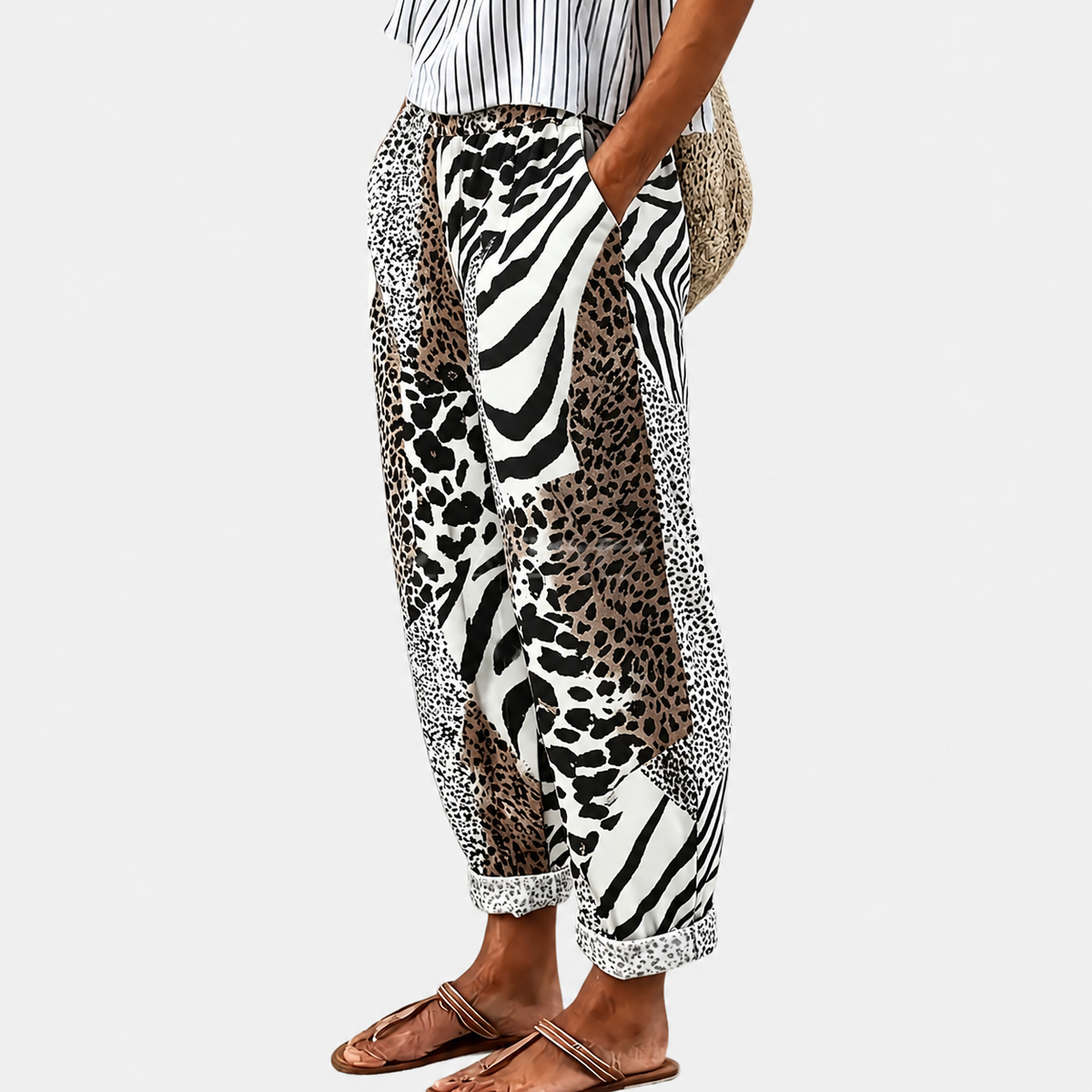 Paloma | Pantalones Bombachos Estampados