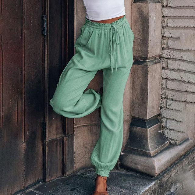 Kaeli | Pantalones Elegantes con Cintura Ajustable