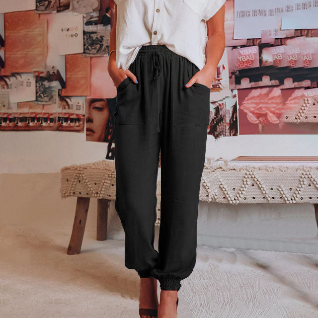 Kaeli | Pantalones Elegantes con Cintura Ajustable