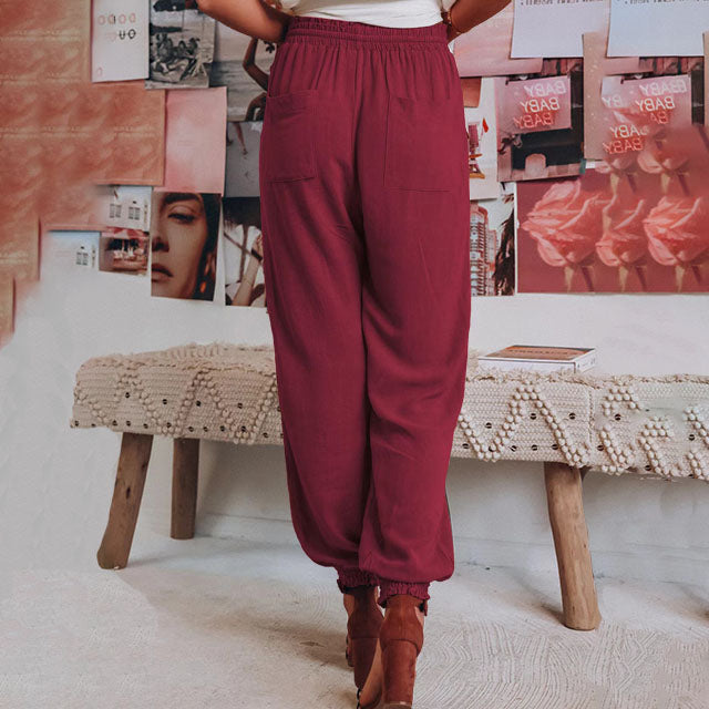 Kaeli | Pantalones Elegantes con Cintura Ajustable