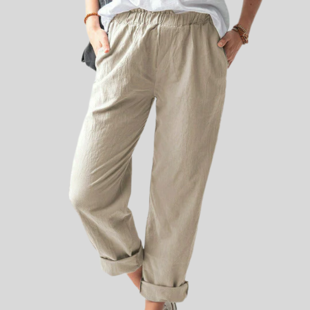 Neria | Pantalones de Corte Estructurado