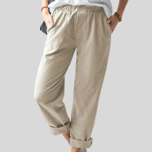 Neria | Pantalones de Corte Estructurado