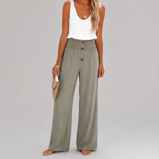Riana | Pantalones de Cintura Alta