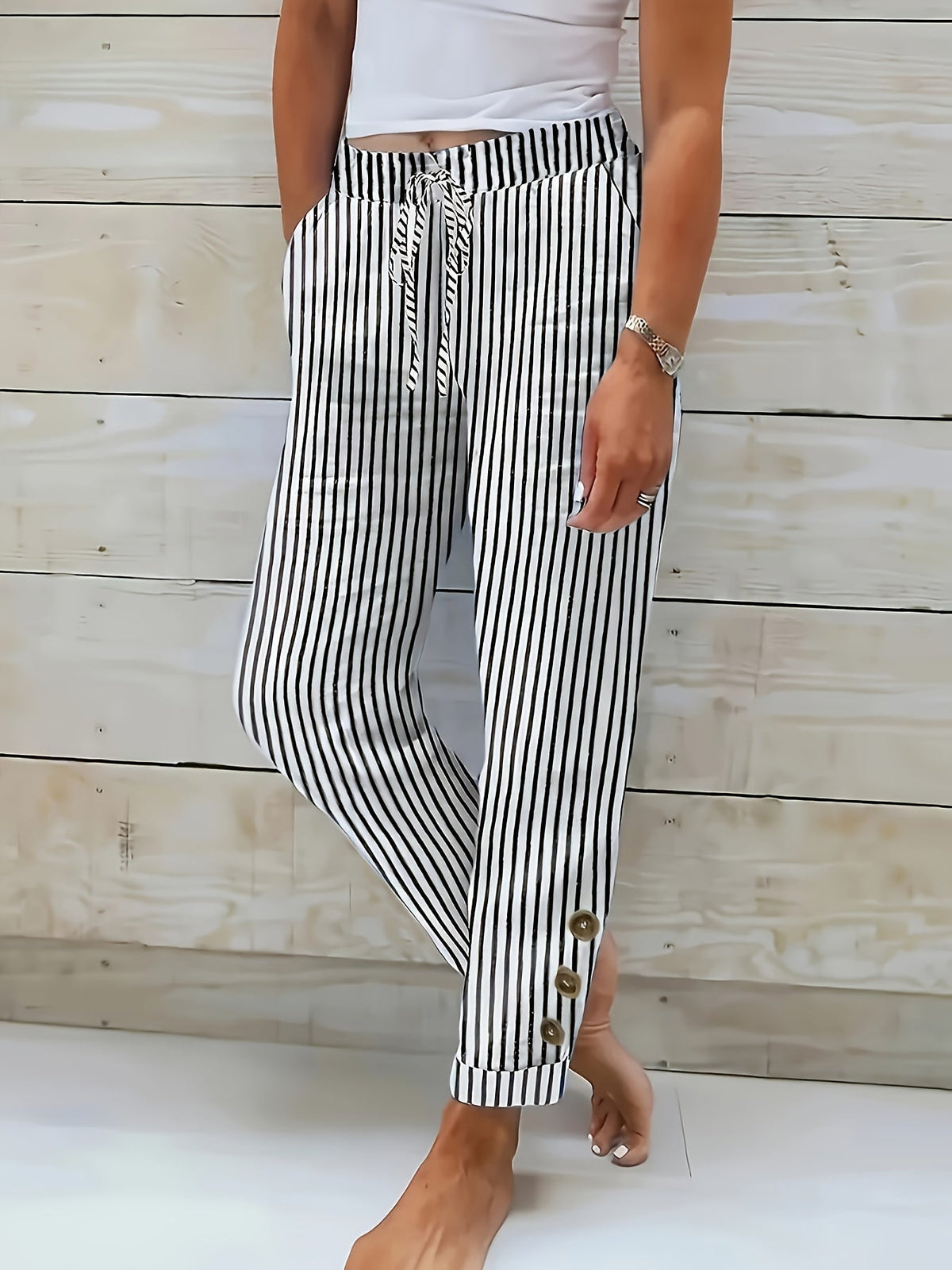 Raquelle | Pantalones de Rayas