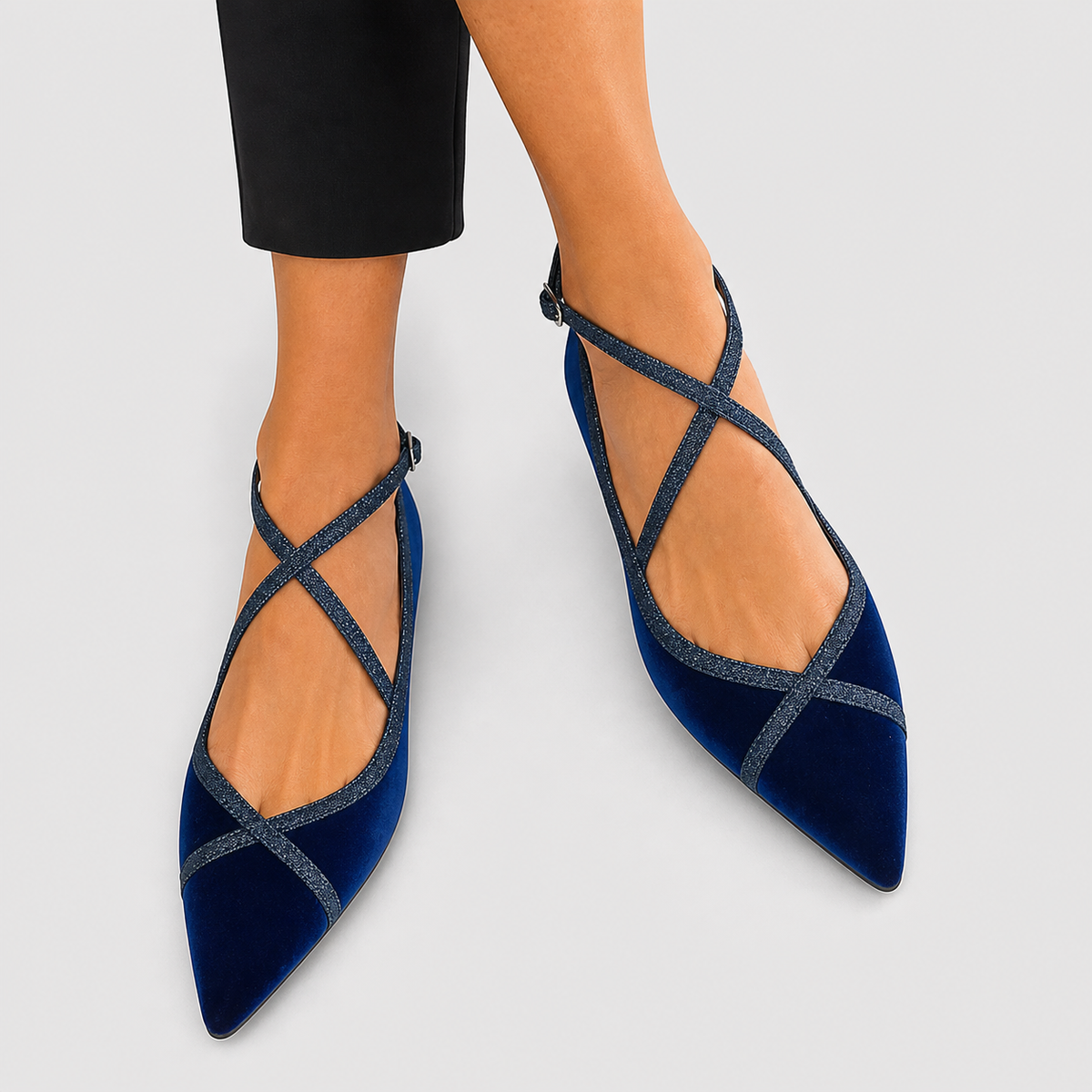 Noëlle | Mocasines Chic Azul Marino