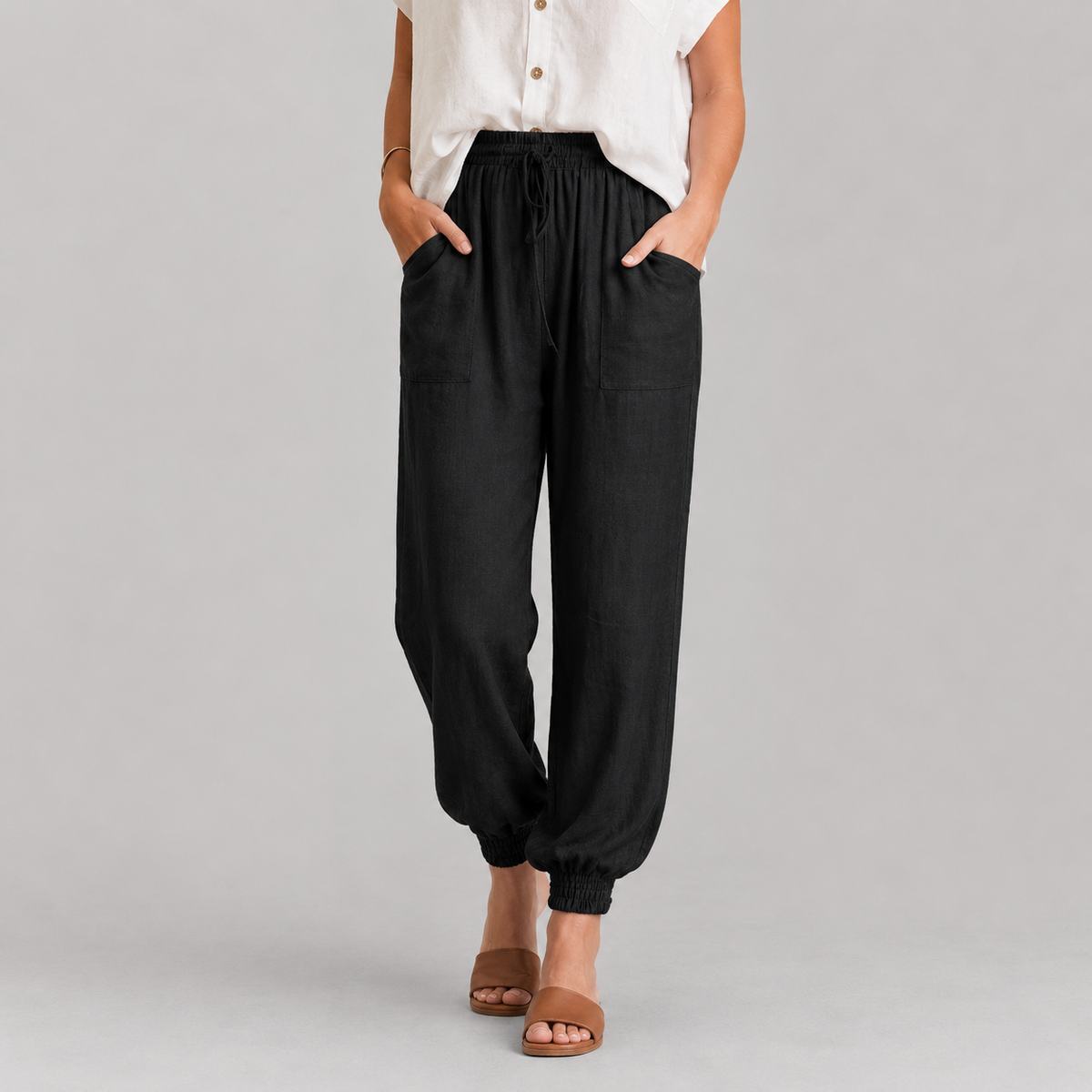 Kaeli | Pantalones Elegantes con Cintura Ajustable