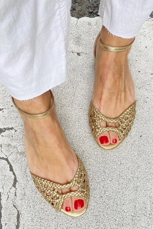 Araceli | Sandalias Trenzadas Elegantes