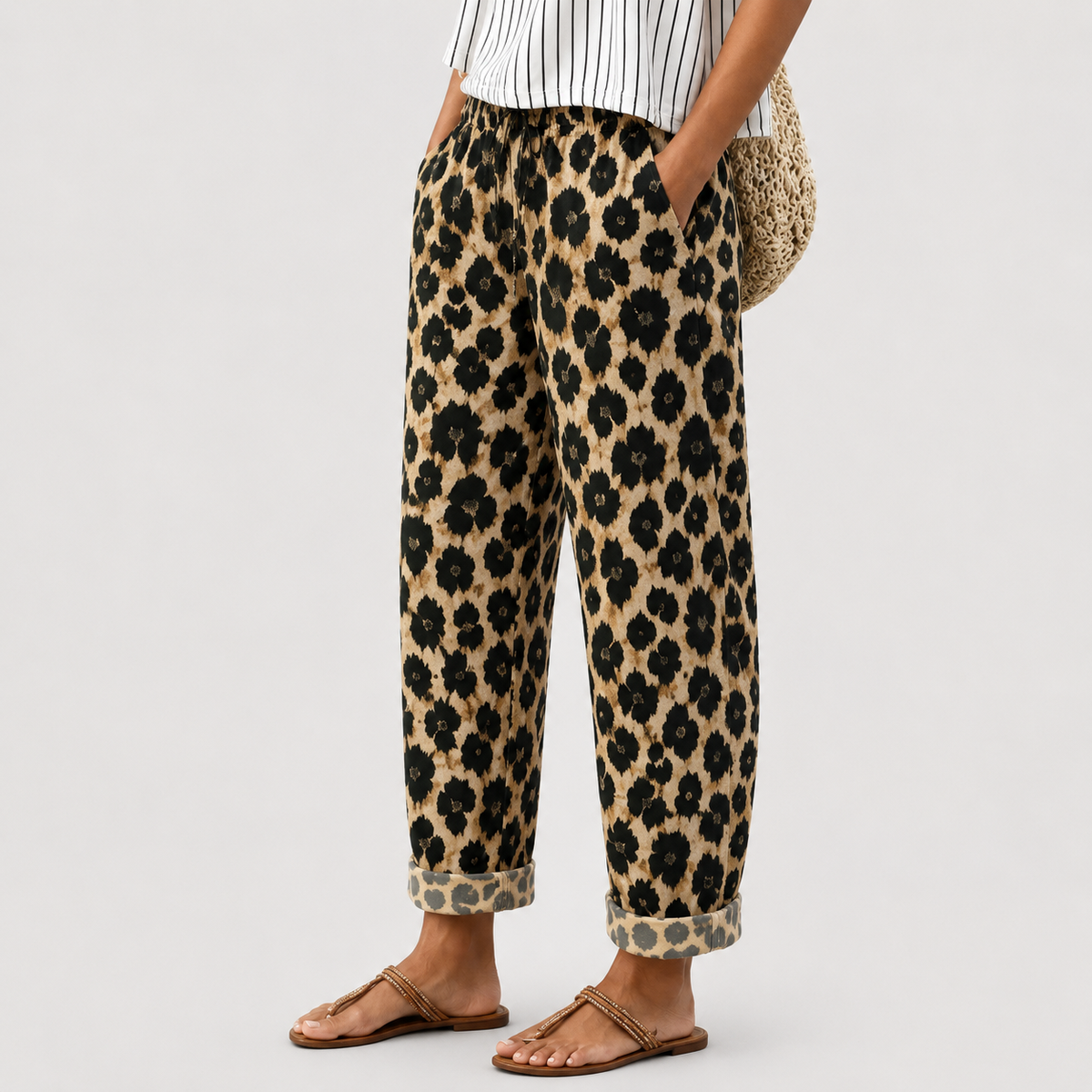 Paloma | Pantalones Bombachos Estampados