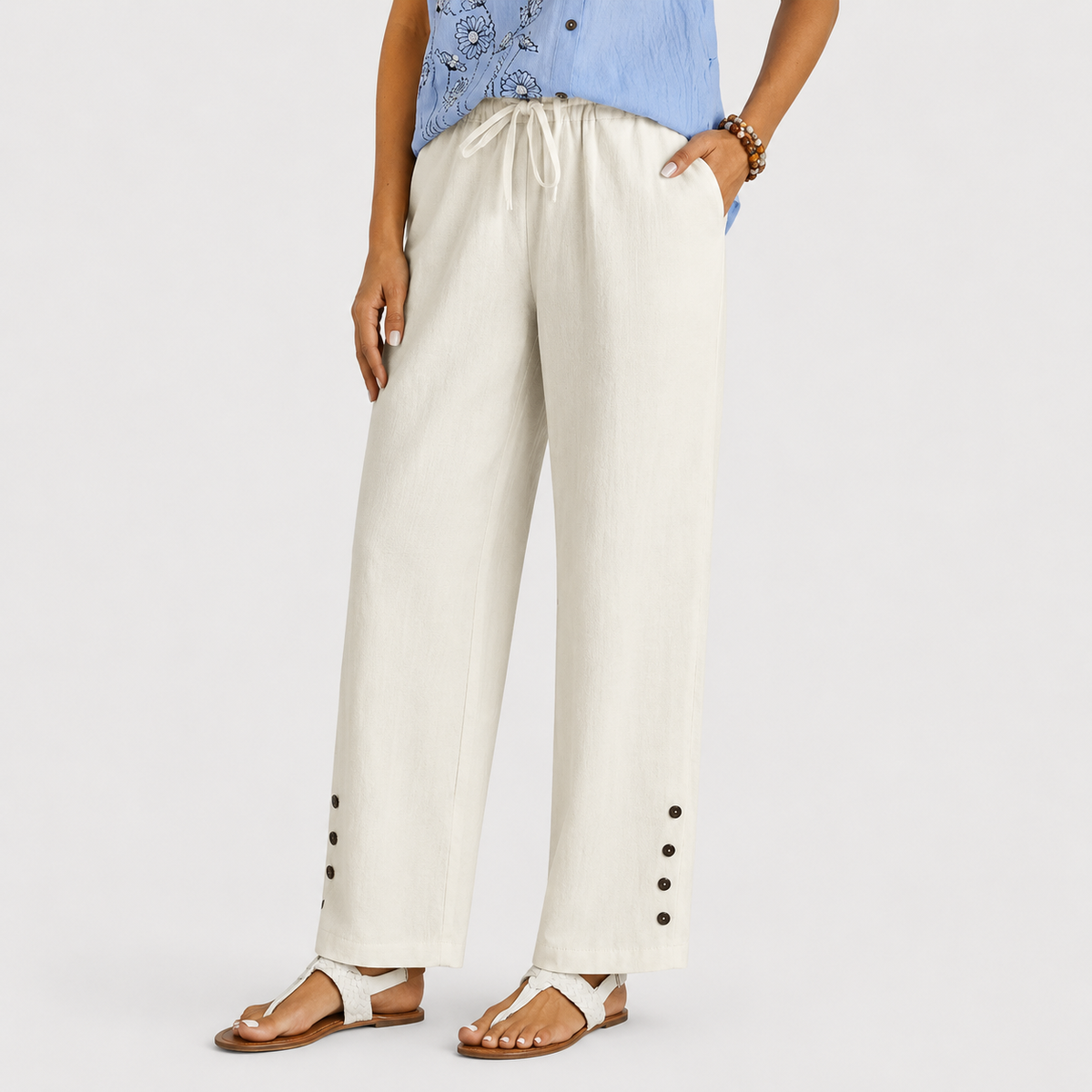 Shania | Pantalones con Botones