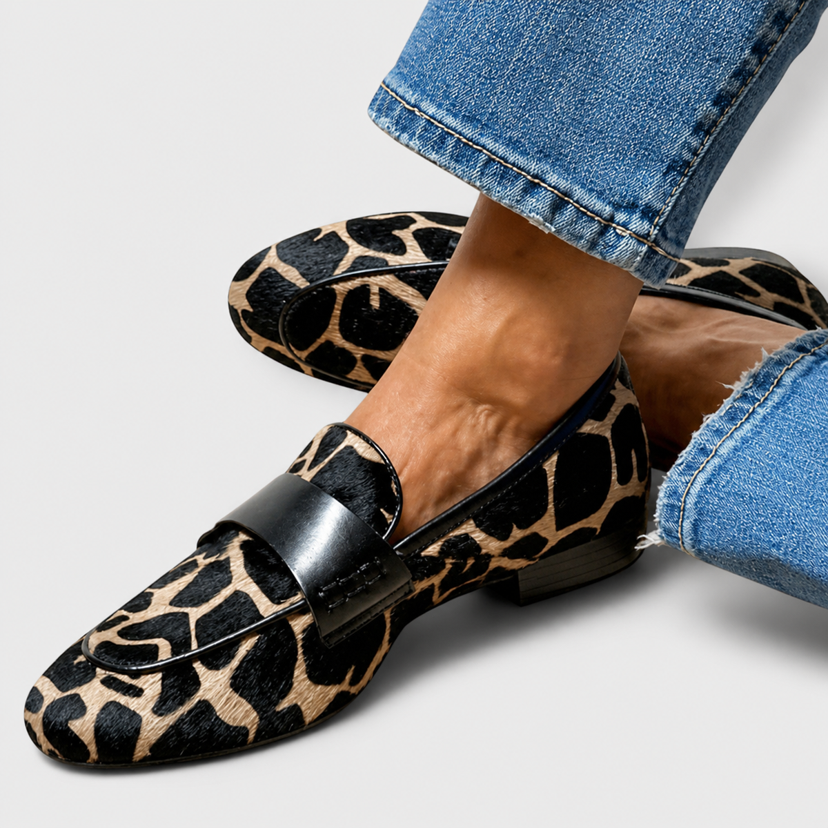 Leonor | Mocasines Leopardo
