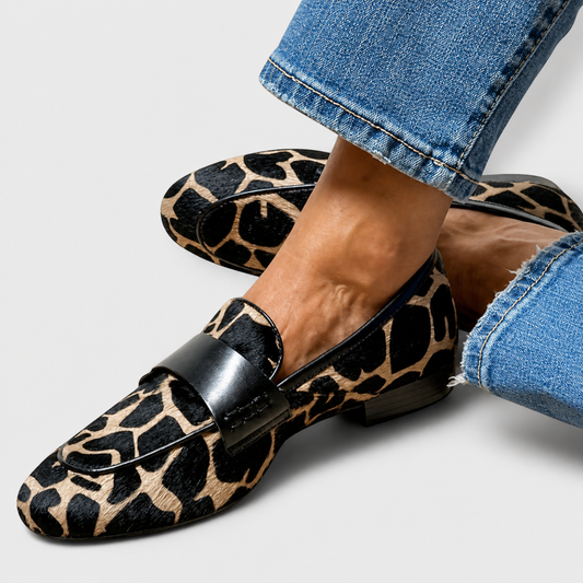 Leonor | Mocasines Leopardo