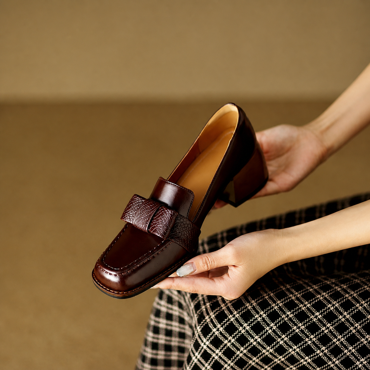 Contessa | Mocasines con Nudo