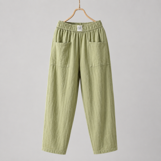 Alyra | Pantalones Amplios con Bolsillos