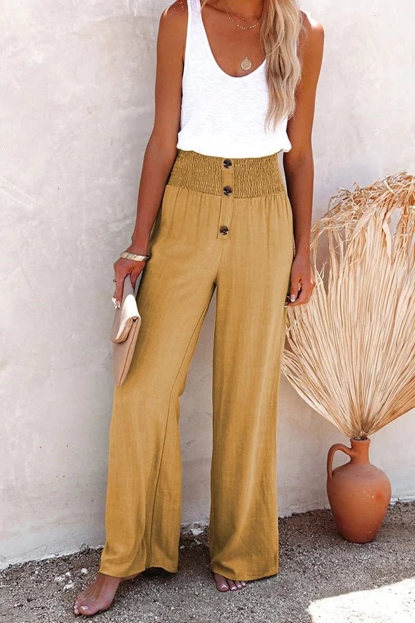 Riana | Pantalones de Cintura Alta