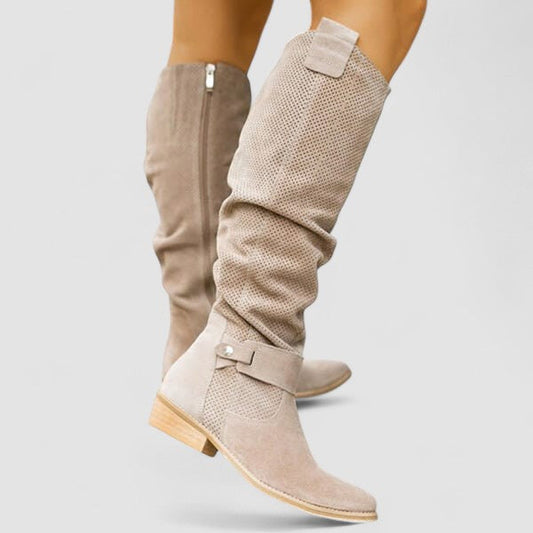 Verónica | Botas Altas Camperas de Caña Caída