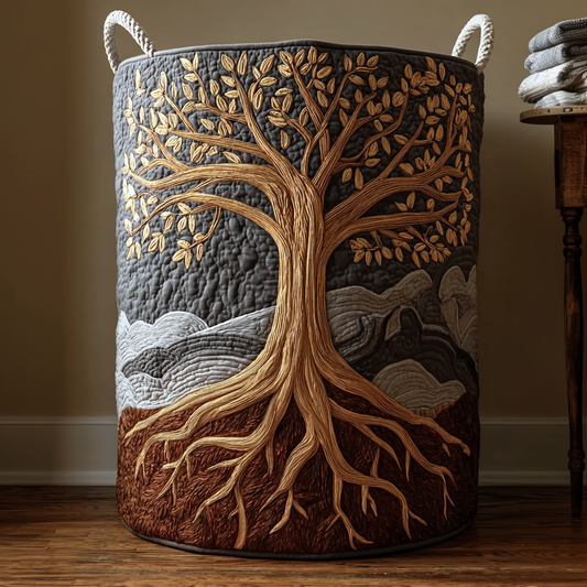 Amanda | Cesta Acolchada con Gran Árbol