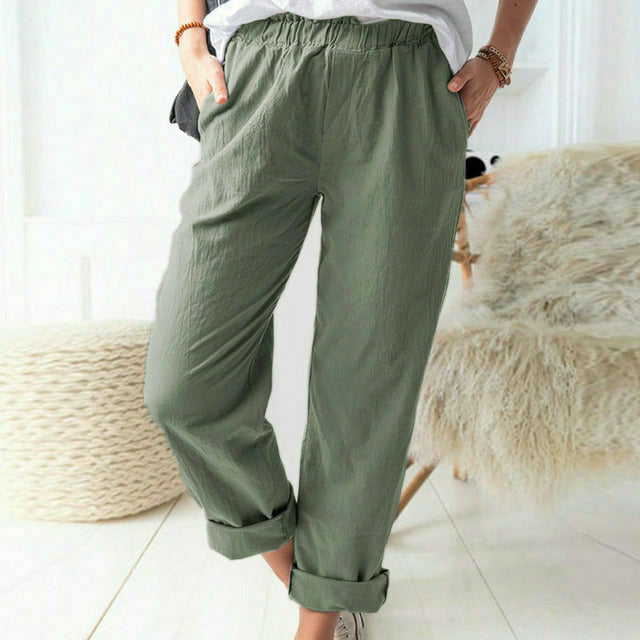 Neria | Pantalones de Corte Estructurado