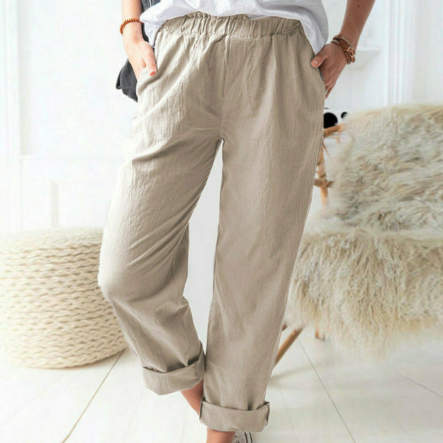 Neria | Pantalones de Corte Estructurado