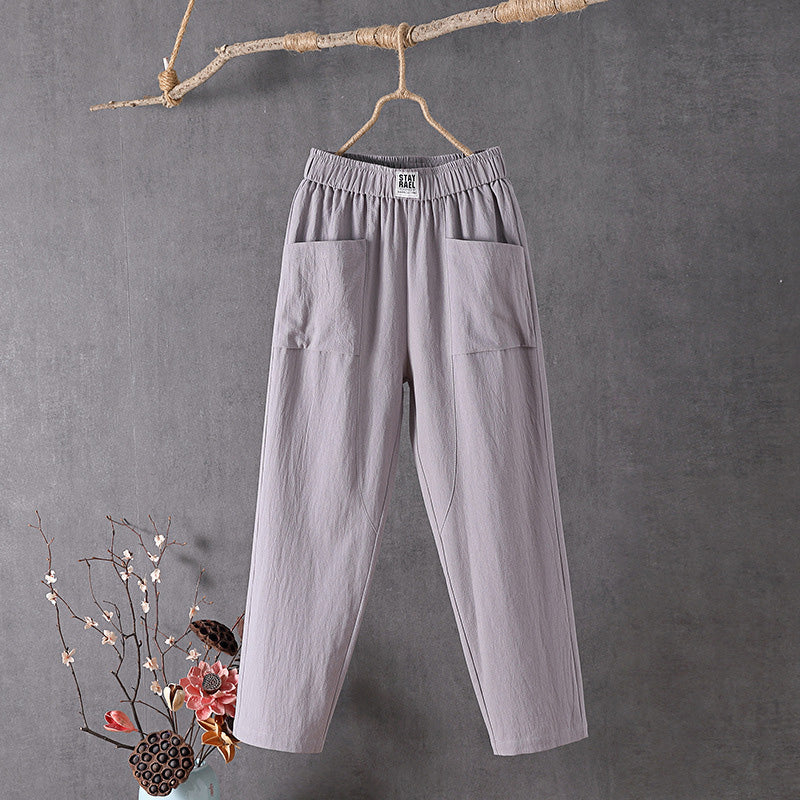 Alyra | Pantalones Amplios con Bolsillos