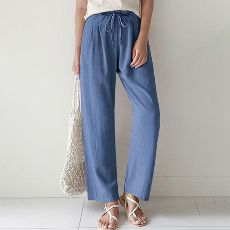 Vara | Pantalones con Cintura Ajustable