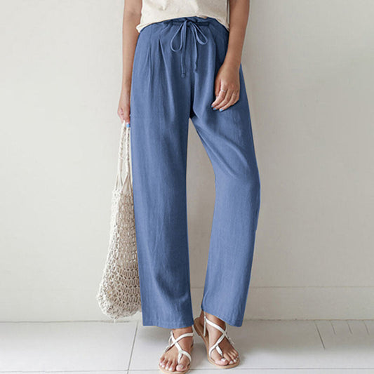Vara | Pantalones con Cintura Ajustable