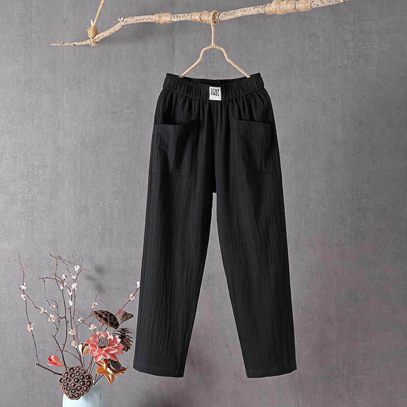 Alyra | Pantalones Amplios con Bolsillos