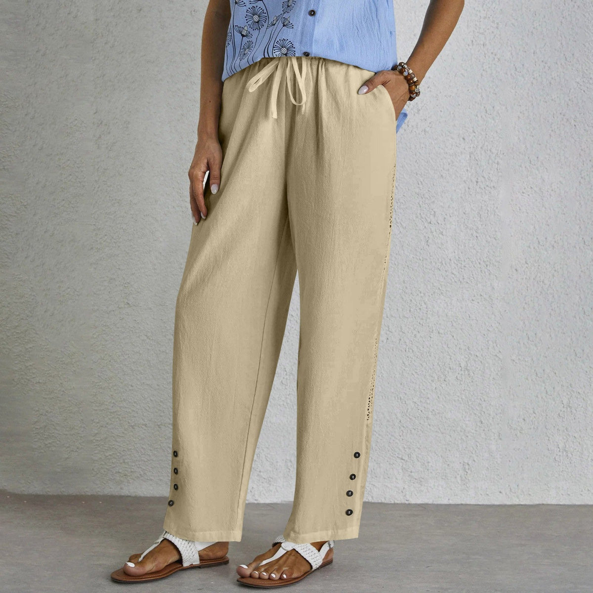 Shania | Pantalones con Botones
