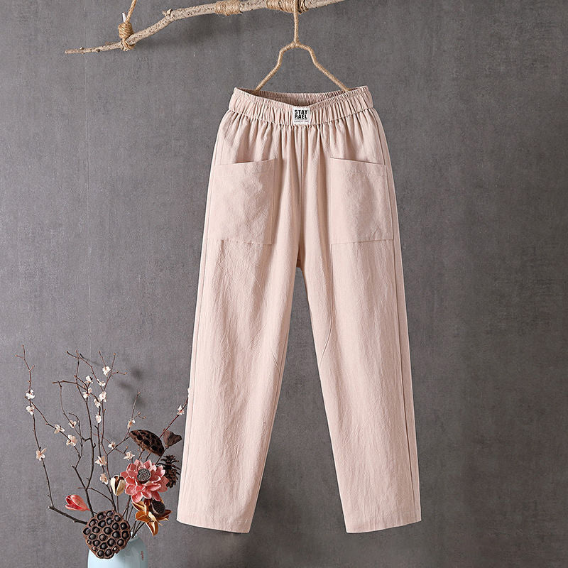 Alyra | Pantalones Amplios con Bolsillos