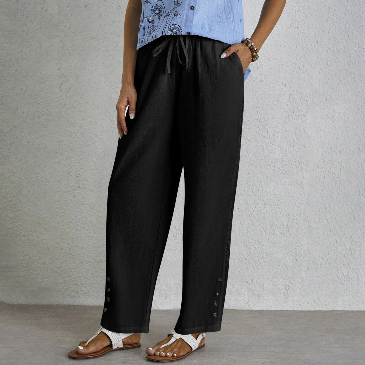 Shania | Pantalones con Botones