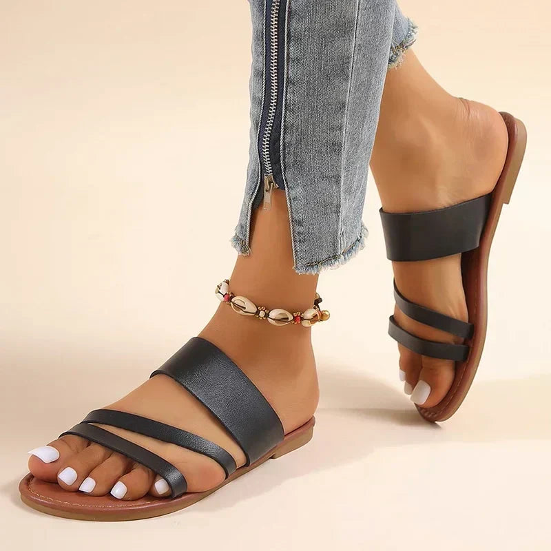 Inés | Sandalias Planas