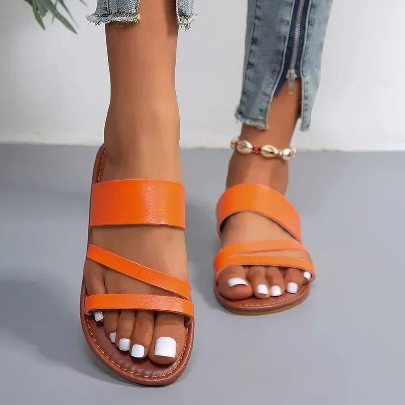 Inés | Sandalias Planas