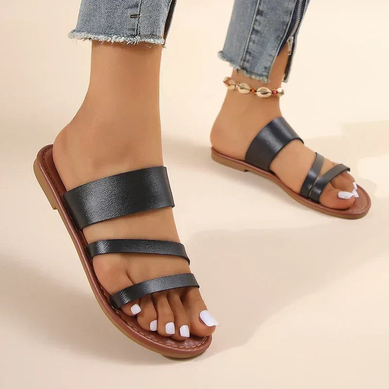 Inés | Sandalias Planas