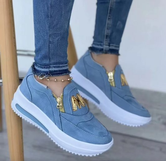 Zaira | Zapatillas con Cremallera