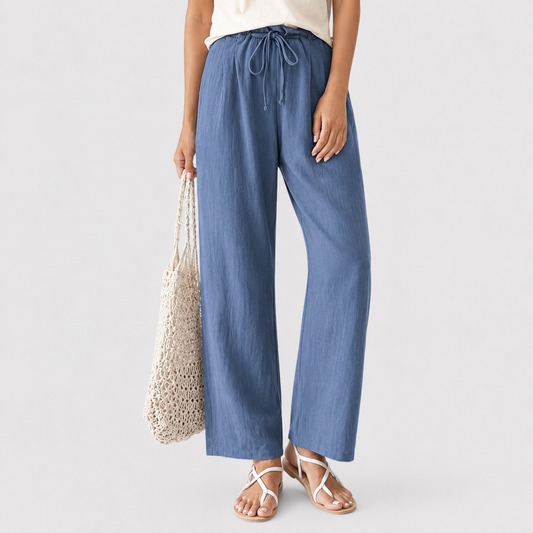 Vara | Pantalones con Cintura Ajustable