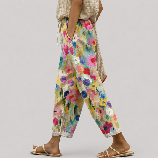 Paloma | Pantalones Bombachos Estampados