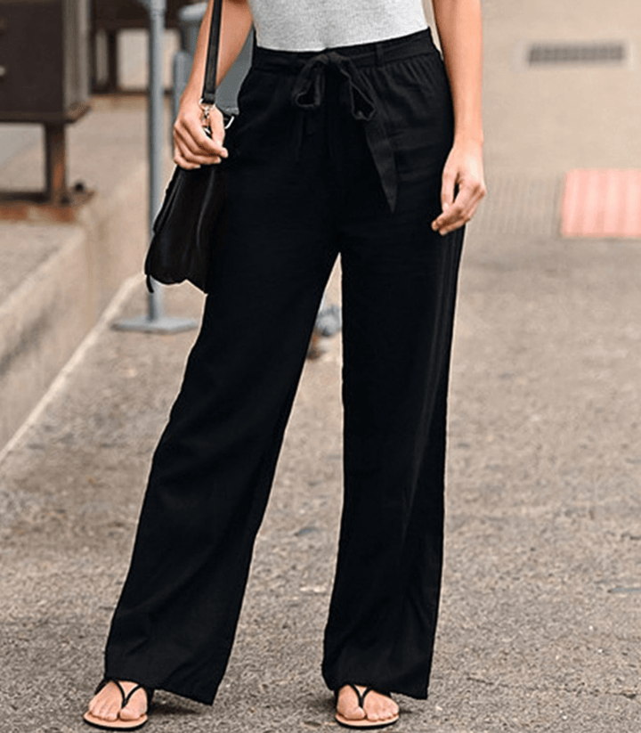 Joleen | Pantalones con Cordón y Cintura Elástica