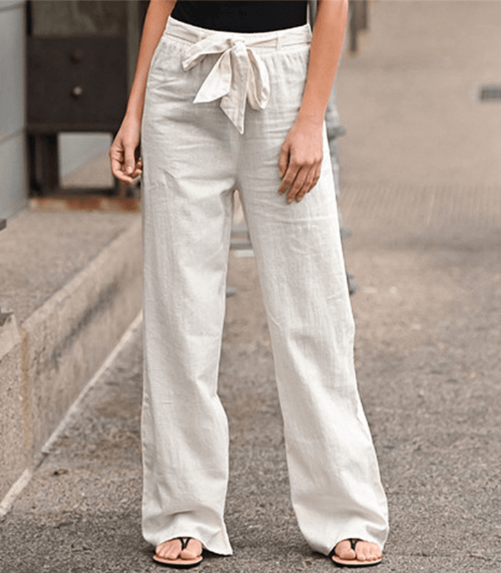 Joleen | Pantalones con Cordón y Cintura Elástica