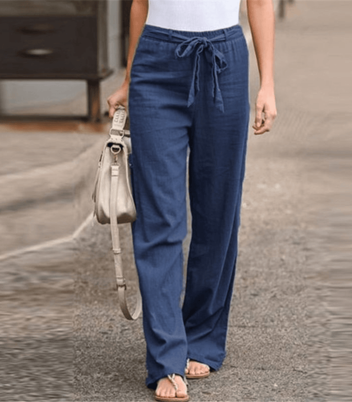 Joleen | Pantalones con Cordón y Cintura Elástica